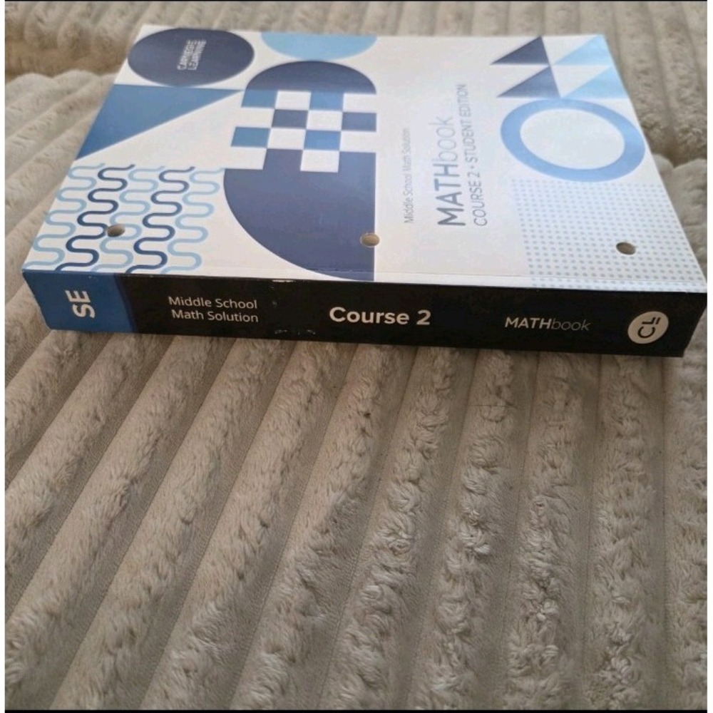 Mathbook Student Edition Course 2 Carnegie Learning - Picture 3 of 4